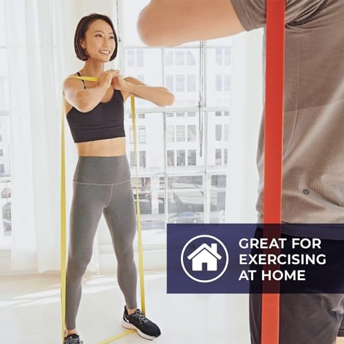 Aeromat Elite Power Band - Long Resistance Bands for Working Out, Pull Up Assistance Bands, Exercise Band, Gym Bands, Workout Bands Resistance for Men & Women - size: 25 - 50lbs