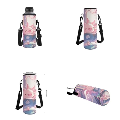Cute Axolotl Backpack for Girls Kids Backpack with Lunch Box Water Bottle Holder with Strap and Large Pencil Case 4Pcs Set Bookbag with Front Pocket for School 17" Sturdy Elementary School Bag - color: Axolotl-2