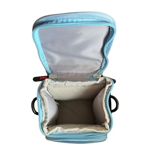 Navitech Blue Camera Shoulder Bag Compatible with Anteam 48MP 16X Digital Zoom Digital Camera