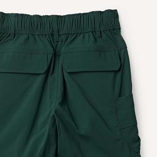 Amazon Essentials Active Boys' Water Repellent Regular Fit Active Hiking Outdoor Pants - color: Dark Green, size: XX-Large