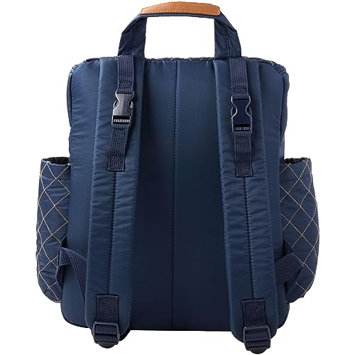 Skip Hop Diaper Bag Backpack: Forma, Multi-Function Baby Travel Bag with Changing Pad & Stroller Attachment, Navy - color: Navy