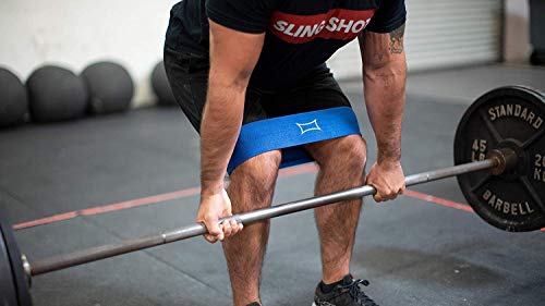 Mark Bell Sling Shot Hip Circle Resistance Bands for Exercising (Level 2) - color: Blue, size: X-Large