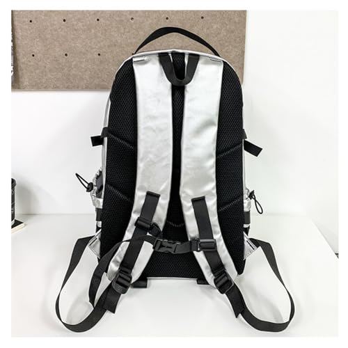 Water-Resistant Backpack for Men Women Large Daypack Hiking Work Durable Laptop Backpack Outdoor Commuter Bag (golden) - color: Golden