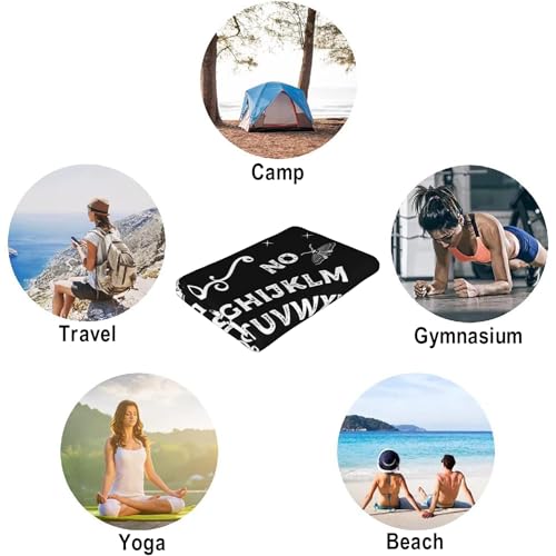 Gothic Ouija Board Beach Towel, Halloween Skull Sun Moon Goth Bath Towels, Black and White Beach Accessories Quick Dry Microfiber Yoga Swim Pool Towels 30x60 Inch/ 77X153cm - color: Ouija Board
