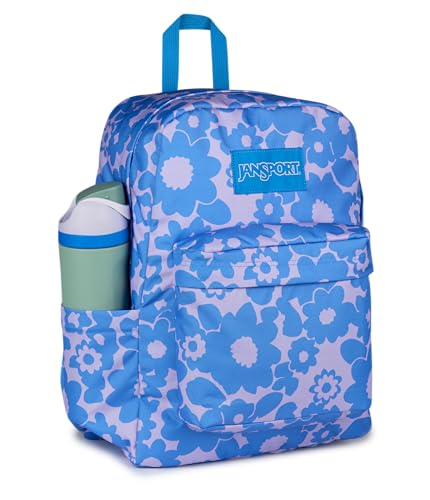 JanSport SuperBreak Plus Backpack - color: Blossom Bae Blue