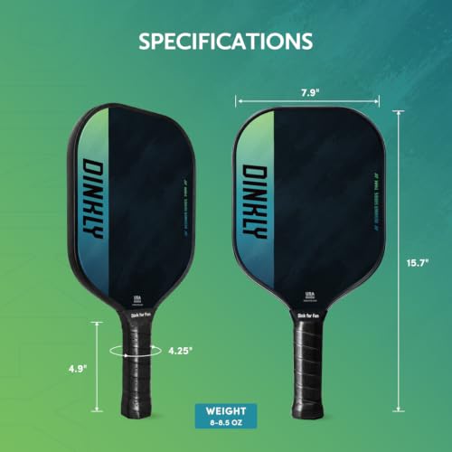 Pickleball Paddles Set of 2/4- USAPA Approved Graphite/Fiberglass Pickleball Racket, 2 Pickleball Rackets, 4 Balls and 1 Portable Carry Bag, Aesthetic Pickle Ball Set for Men Women Beginners - color: 2 Sumie black| Grey | Graphite