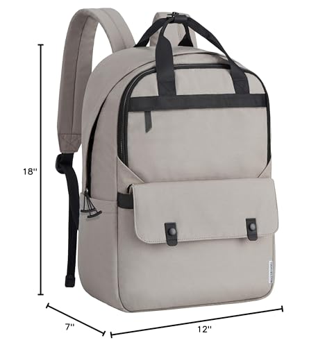 Travelon Anti-Theft Origin Large Backpack - color: Driftwood