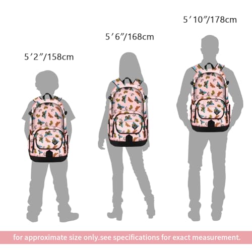 rickyh style School Backpack Travel Bag for Men & Women Lightweight College Back Pack with Laptop Compartmen - color: 04fhd