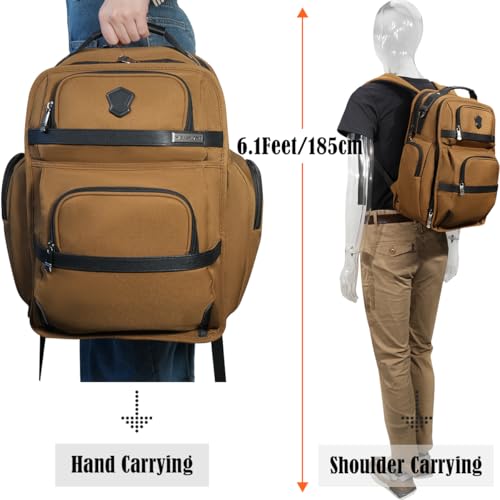WELKINLAND 24H Business Laptop Backpack - 28L Durable Professional Backpack for Men, 17-Pockets, Fits 16-Inch Laptop