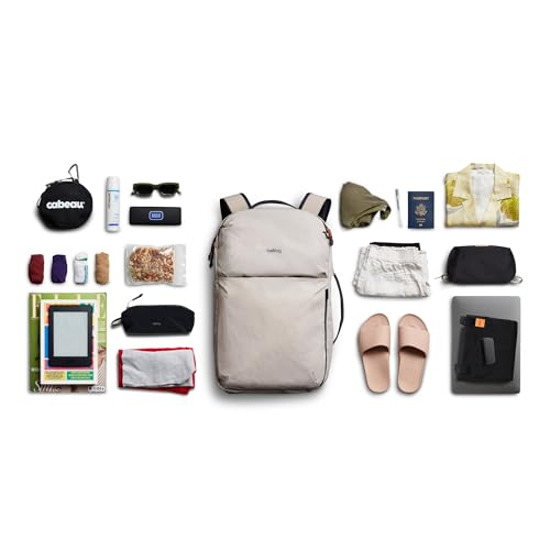Bellroy Lite Travel Pack 30L (carry-on backpack, travel backpack for international travelers, with laptop pocket, interior packing cells and tuck-away shoulder straps) - Ash - color: Ash