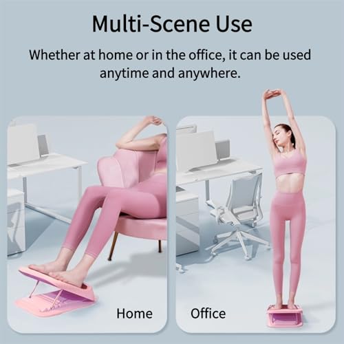 Adjustable Slant Board, 880LB Capacity Calf Stretcher, Non Slip Incline Boards for Calves Ankles Knees Heels Feet Stretching, Physical Therapy Leg Exerciser for Home Gym Office