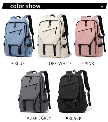 Leisure, College Backpack, Outdoor Travel Backpack, Stylish Lightweight Backpack. (Grey) - color: Grey