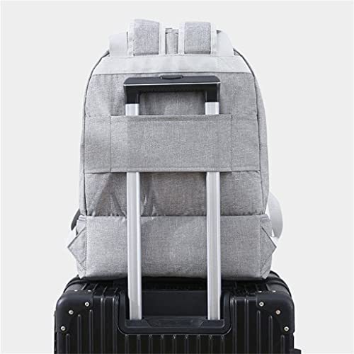 Multifunctional Travel Backpack Fitness Bag Large Capacity Clothes Shoes Storage Yoga Sports Handbag - color: Gray