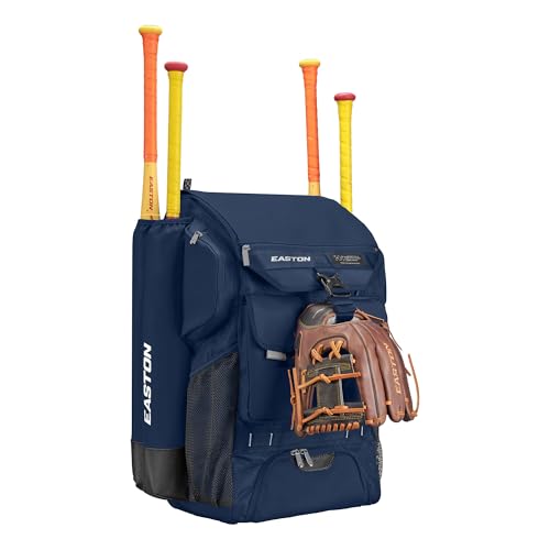 Easton Five Tool Phenom Backpack Equipment Bag - color: Navy
