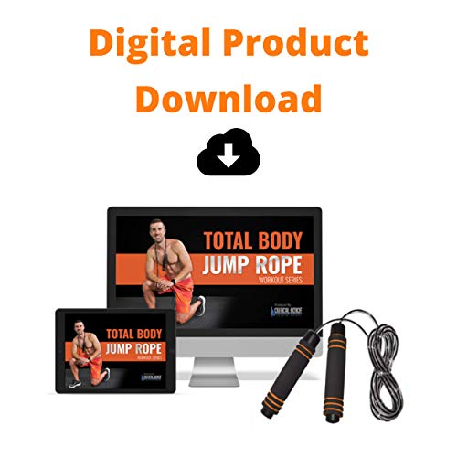 CRITICAL BENCH.COM Jump Rope – Adjustable, Tangle-Free Cable Rope with Comfortable Foam Handles, Ideal Jump Ropes for Fitness, Cardio, Speed Training & Home Workouts for Men & Women