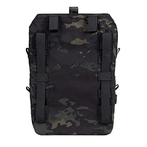 EXCELLENT ELITE SPANKER Tactical MOLLE Hydration Pack for 3L Hydration Water Bladder Molle Vest Accessory - color: Multcam Black