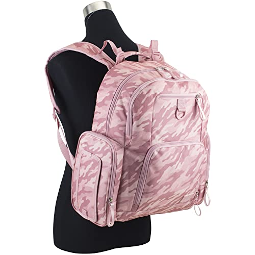 BODHI Baby Portable Diaper Changing Pad Diaper Changer Travel Bag, Changing Mat, Baby Changing Station, Infant Gift, Pink Camo - color: Pink Camo