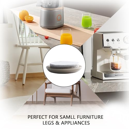 1 Inch Self-Stick Furniture Sliders, Kayzn 24 PCS Furniture Sliders for Carpet, Chair Sliders for Carpet - Easily Glide Any Items & Protect The Floor! - size: 1 inch
