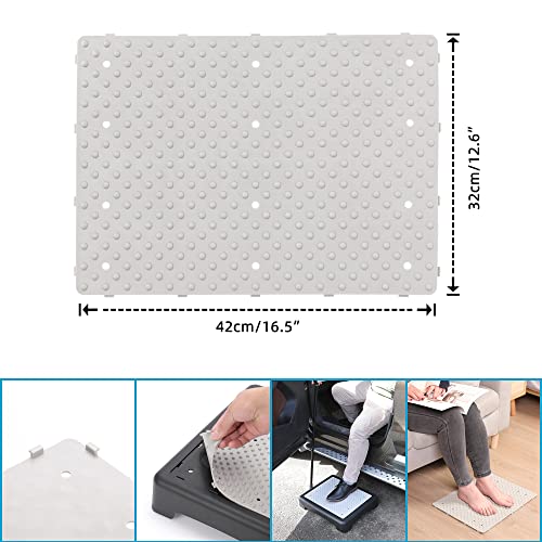 Wefaner Platform Safety Step - Non-Slip Indoor and Outdoor Large Size Mobility Stool, Portable Riser, Anti-Fall Safety Platform for The Elderly, High Rise Stairs - size: Large size