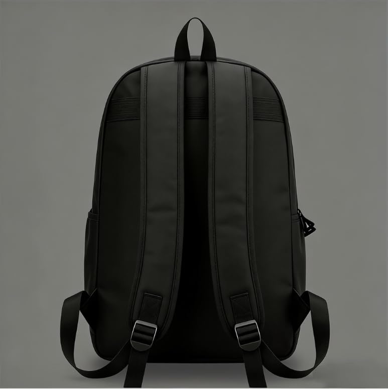 Backpack Water Resistant Lightweight for Men Women,Durable College Bookbag with Multiple Pockets,Travel Back Pack(Black)