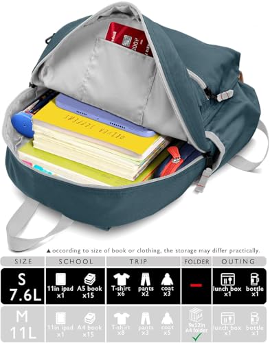 atgark Toddler Backpack for Boys 2-5: Preschool Kindergarten Backpack - 13" Daycare Backpack Fit A4 Folder - color: Peacock, style: Ages 2-5 (13" H Fit A4 Folder)