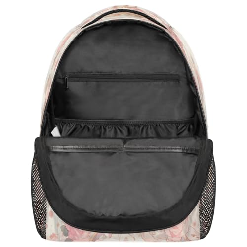 Crown Veil Laptop Backpack for Women 17 inch Backpacks Lightweight Computer Bag Rucksack Casual Daypack Work Travel - color: Multicolor-3