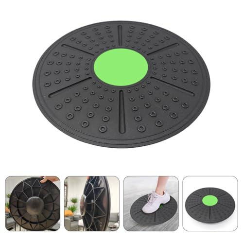 Balance Exercise Board Fitness Balance Tool Green Non-slip Household Equilibrium Training Device for Physiotherapy and Core Stability