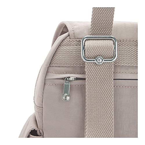 Kipling Women's City Pack Mini Backpack, Lightweight Versatile Daypack, Bag - color: Grey Gris, size: Mini