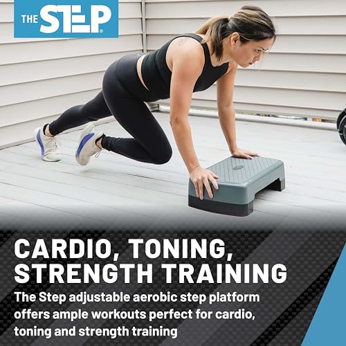The Step Aerobic Platforms for Home Workout Steppers for Exercise - style: Mini