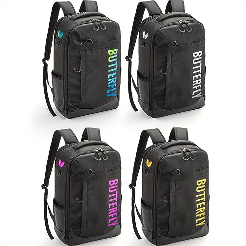 Butterfly Table Tennis Raffines Rucksack – Dual Main Compartment Openings for Easy Access – Versatile & Stylish Backpack