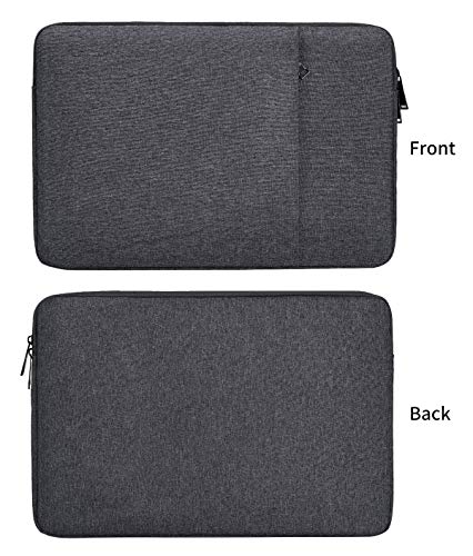 15.6-16 inch Laptop Sleeve Case for HP Omnibook 16, HP Envy X360/Pavilion 15.6/ProBook 15, Lenovo IdeaPad 15, Acer Aspire 15, Dell Inspiron 16 Plus, Samsung Galaxy, Water-Resistant Computer Bag - color: Space Grey, size: 15.6 inch