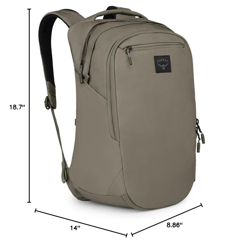 Osprey Aoede 21L Commuter Airspeed Backpack, Tan Concrete - color: Tan Concrete