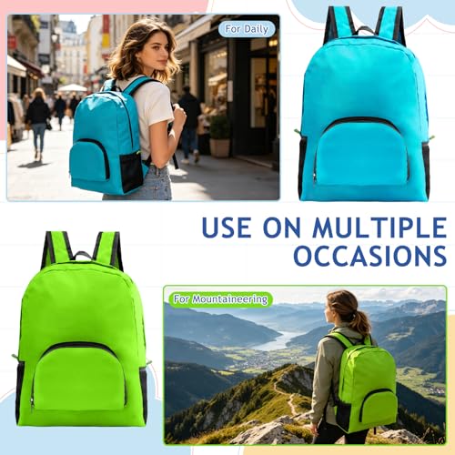SIKEMAY 48 Pack Backpacks in Bulk, 17 Inches Basic Back Pack for Adult, Bulk Backpacks for Homeless Supplies Wholesale Backpack Lightweight Outdoor Travel Book Bags (8 Color)