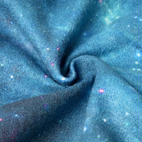 Eunzel Hot Yoga Towel, Non Slip Yoga Mat Towel Sweat Absorbent Printed Yoga Towel with Grip Dots for Hot Yoga, Pilates and Workout 72"x 24", Galaxy - color: Galaxy