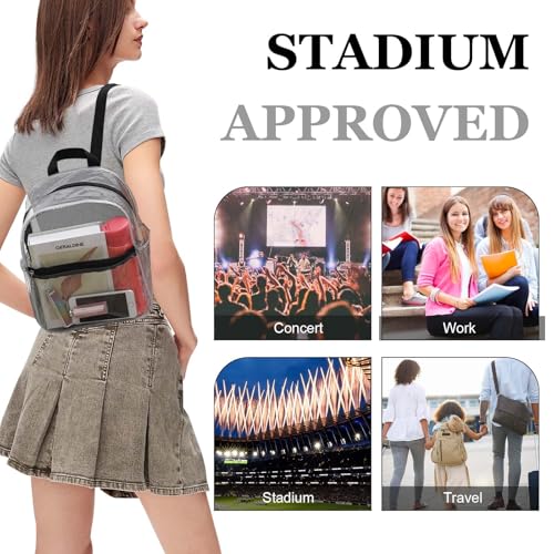 Clear Backpack Stadium Approved, Clear Small Backpack