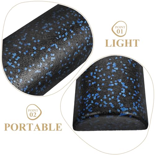 Tofficu Semicircle Yoga Half Roller Epp Foam Balance Trainer Muscle Massage Tool for Pilates and Fitness Exercise at Home