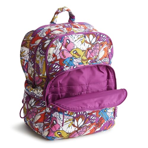 Vera Bradley Women's Featherweight Large Bancroft Backpack, Flutter, One Size - color: Flutter