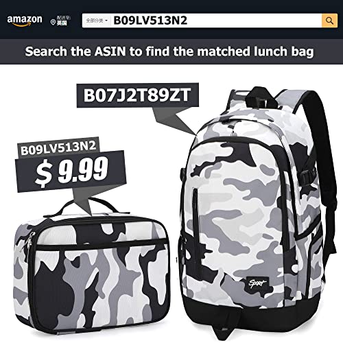 rickyh style School Backpack Travel Bag for Men & Women Lightweight College Back Pack with Laptop Compartmen - color: 01qhui