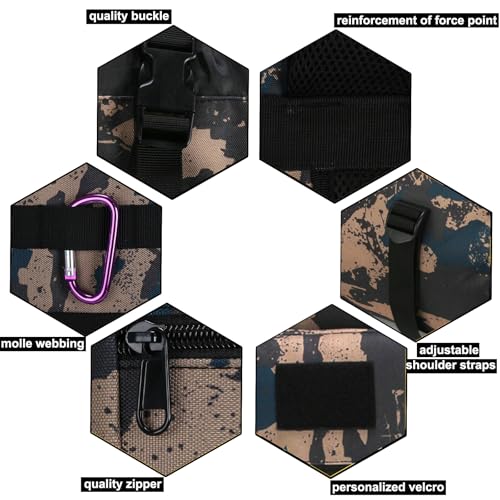 Hiking Backpack for Men 70L/100L Camping Backpack Military Rucksack Molle 3 Days Assault Pack for Climbing - color: 100l-bluemix