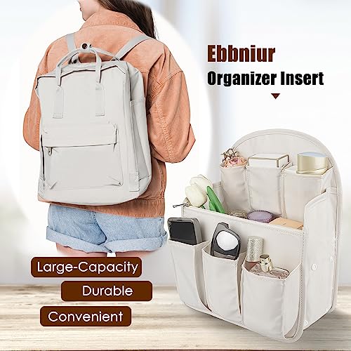 Oxford Fabric Travel Divider Bag Insert - Lightweight, Waterproof Organizer Pouch for Rucksack, Tote, Shoulder Bag (Large) - size: Large