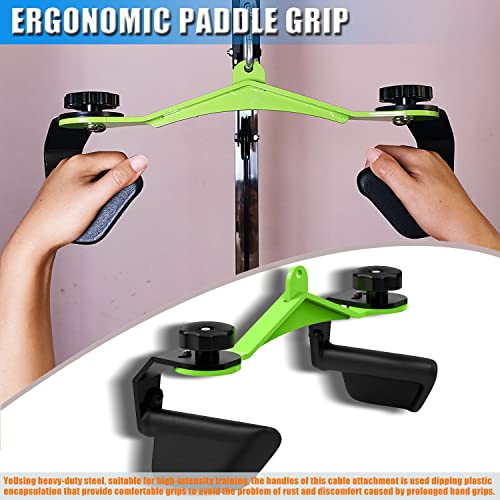 Adjustable Lat Pull down Bar, Cable Machine Attachments for Gym, Home Gym Fitness T-bar Row Pulldown Attachments, Lat Pull Down Machine Wide Grip Neutral Grip Handle - color: SP-02