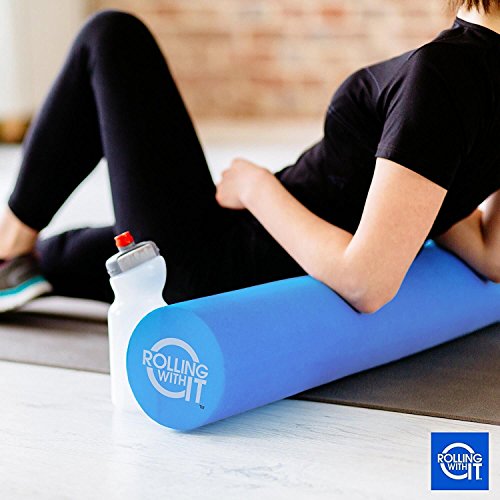 Rolling With It Foam Roller with High Density for Physical Therapy, Muscle Roller for Exercise and Muscle Recovery, Eco-Friendly Back Roller, Firm and Smooth Surface Massage Roller, Select Your Size - size: 36 x 6 Inch