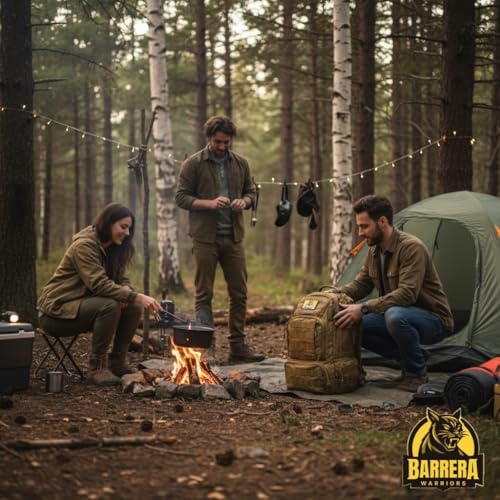 Tactical Backpack 50L, Military MOLLE Backpack, Large Capacity 3 Day Assault Pack, Heavy Duty Water Resistant Rucksack for Hiking, Camping, Travel, Survival, Bug Out Bag (Coyote Brown) - color: Coyote Brown, size: 50 L