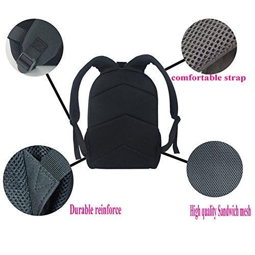 Football Backpack Combustion Pattern School Bookbags for Kids - color: Soccer 2