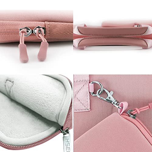Hseok Laptop Sleeve 15 inch Case with Small Case, Compatible with MacBook Air/Pro 15 M4/M3/M2, Surface Laptop 15, XPS 15 and 14-15 inch Notebooks, Neoprene Computer Handbag,P01K01 - color: P01k01, size: 15"