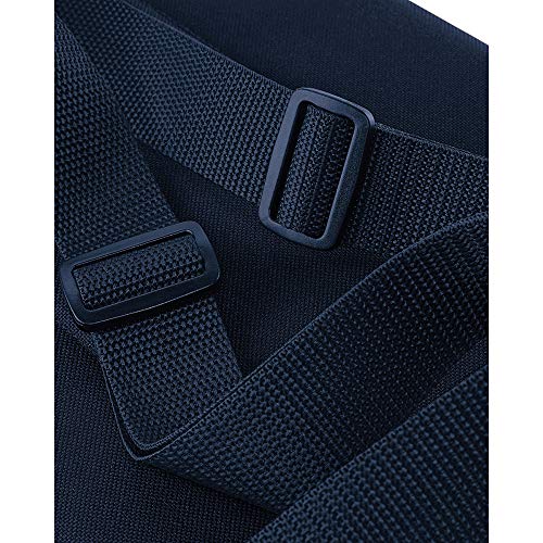 BagBase Mini Essential Knapsack Bag (One Size) (Black)