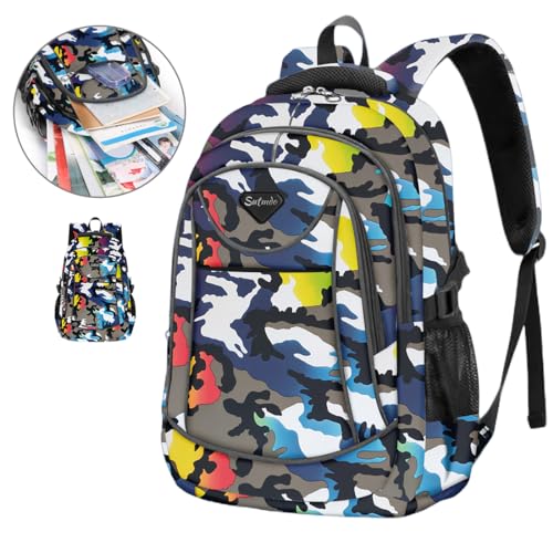 Casual Lightweight Backpacks for Boys & Girls, School Bookbags, 15 "Laptop Backpack, Travel Bag - color: 211mchua