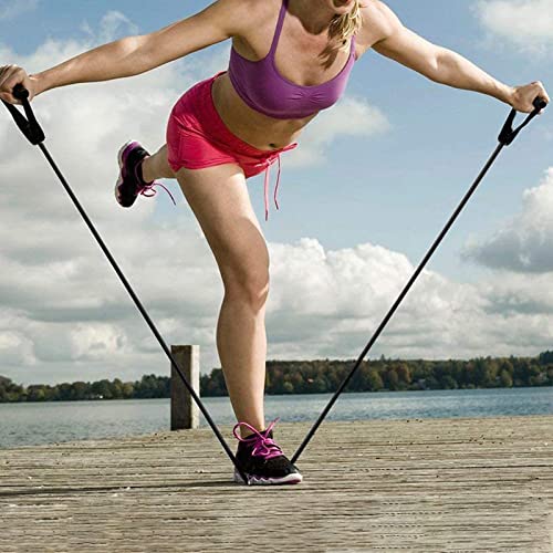 3PCS Resistance Bands with Handles Strength Bands Exercise Bands Set with Handles Elastic Bands Workout Bands for Working Out Strength Training Muscle Toning Door Anchor Workout