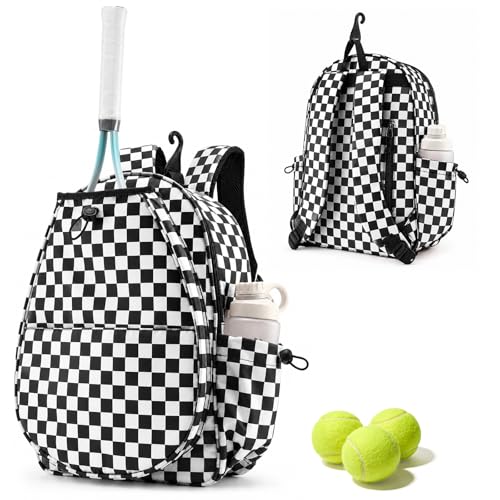 Mosthink Tennis Bag for Women Pickleball Racket Backpack - color: Black