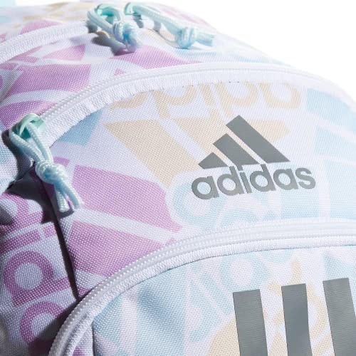 adidas Young BTS Creator 2 Backpack DISCONTINUED - color: Adi Multi Collage/Onix Grey/Almost Blue